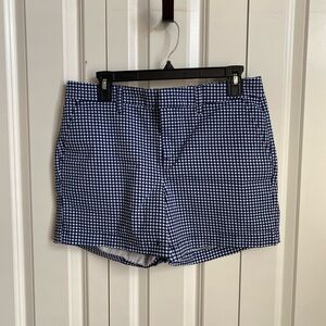 Tommy Hilfiger Blue Checkered Women's Shorts